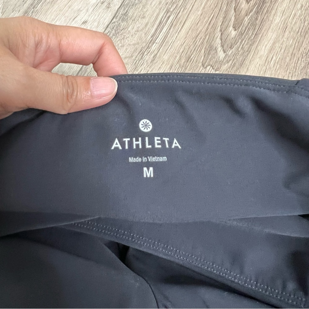 Athleta Black High-Rise Zip Pocket Leggings - Picture 10 of 12